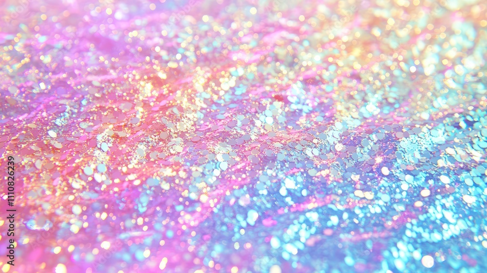 Holographic background with sequins and glitter paste pink and silver gold shimmer background Holographic background with sequins and glitter paste pink and silver gold shimmer background