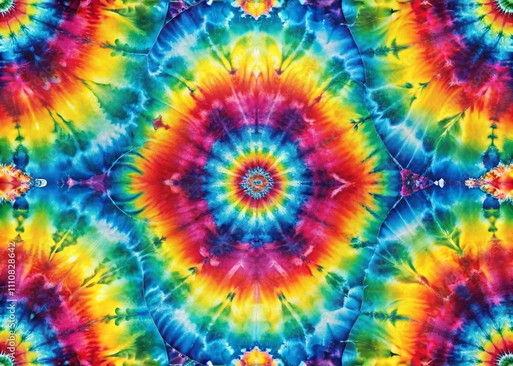 Vibrant Tie Dye Design with Seamless Repeating Pattern for Abstract Background, Perfect for Textile, Wallpaper, and Graphic Design Projects Vibrant Tie Dye Design with Seamless Repeating Pattern for Abstract Background, Perfect for Textile, Wallpaper, and Graphic Design Projects