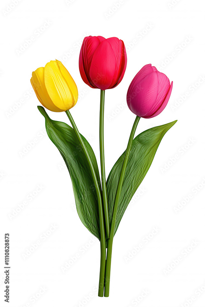 Vibrant Yellow Pink Tulips in Dark Gradient Background, Fresh Bouquet arrangement, Orderly Petals and Green Stem, Summer Florals Vibrant Yellow Pink Tulips in Dark Gradient Background, Fresh Bouquet arrangement, Orderly Petals and Green Stem, Summer Florals