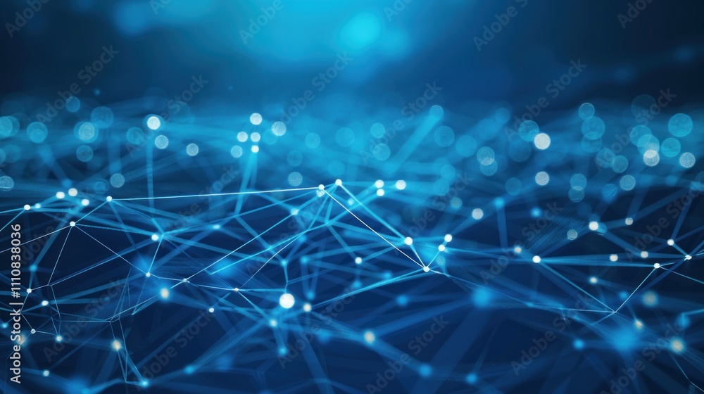 Obraz premium Abstract Digital Network