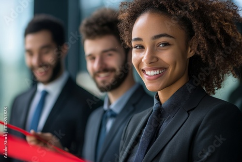 Successful Business Team Portrait: Confident Diverse Colleagues