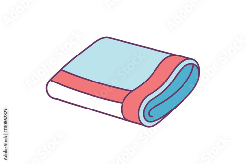 towel vector design 