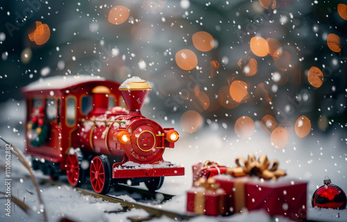 The little red train