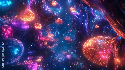 Universe with Wonderful Psychedelic Stars

 photo