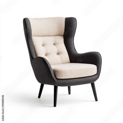 Elegant Designer Armchair with Stylish Modern Aesthetic for Chic Interiors and Comfort