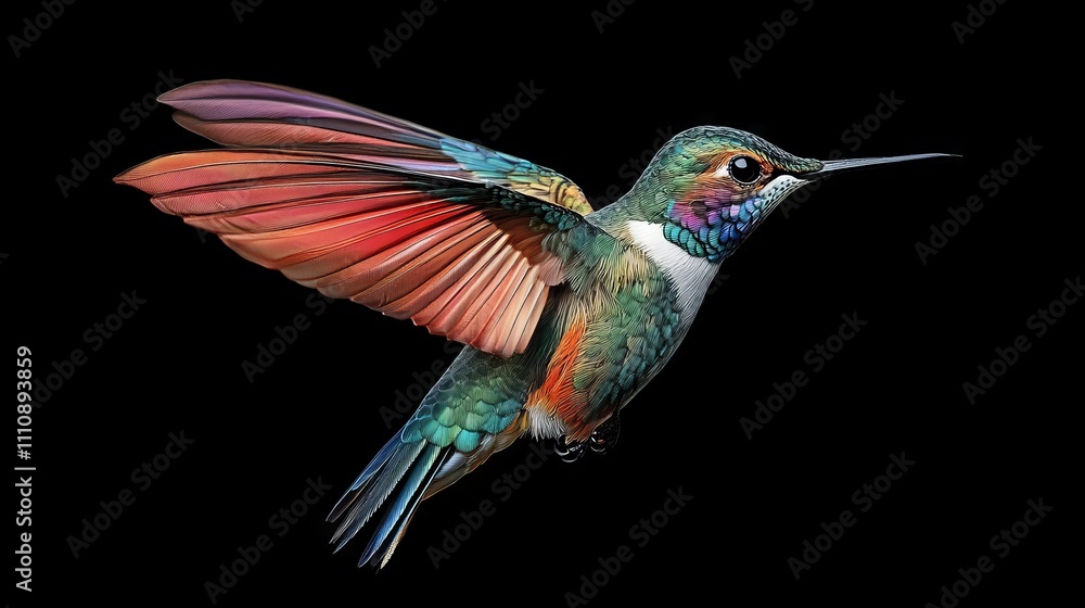 Fototapeta premium hummingbird in flight