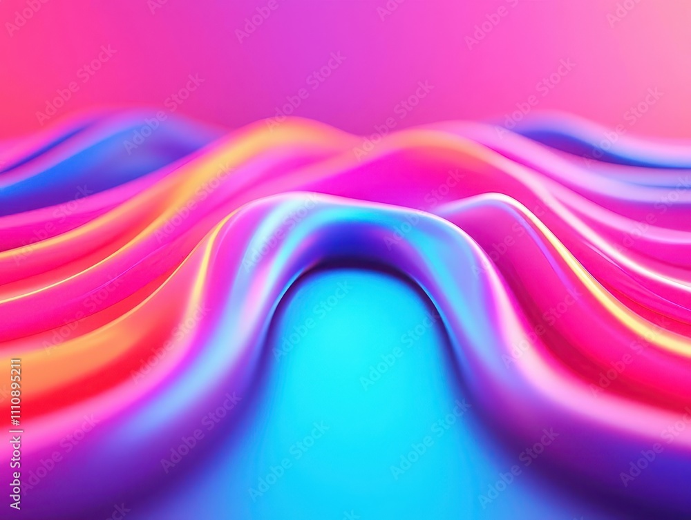 Articulation energy, glowing speech visuals, 3D illustration Articulation energy, glowing speech visuals, 3D illustration