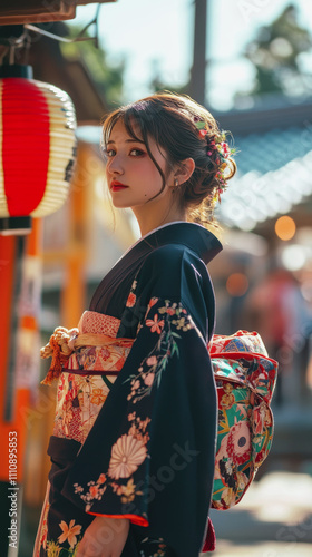 Coming of Age Day in Japan. a holiday in Japan photo