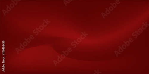 Abstract red gradient background, light and shadow on the backdrop with dimensions, hot tone wall with intense color,