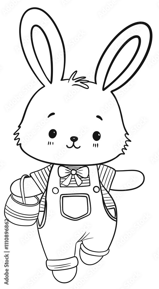 Fototapeta premium cartoon bunny