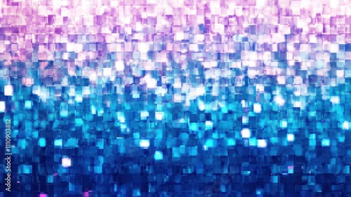 Holographic background with sequins and glitter paste blue and purple shimmer background