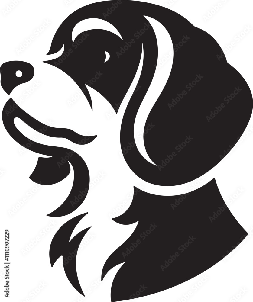 Cute Dog vector with white background Cute Dog vector with white background
