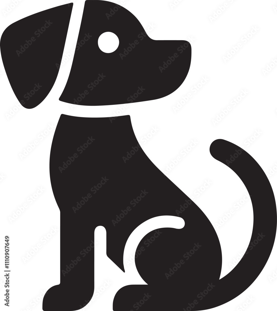 Cute Dog vector with white background Cute Dog vector with white background