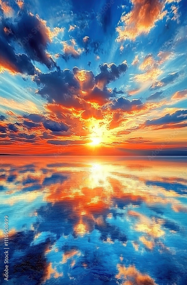 Sunset Seascape Sunset Seascape