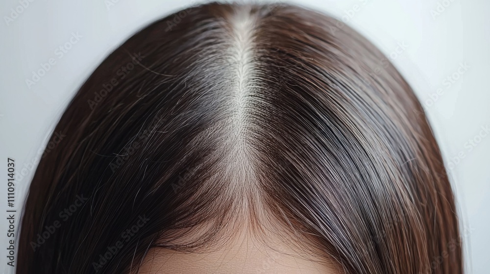 Woman, hair care and back with beauty in studio for healthy growth, keratin treatment or straight hairstyle aesthetic. Female person, wellness and collagen shine, cosmetics and white background Woman, hair care and back with beauty in studio for healthy growth, keratin treatment or straight hairstyle aesthetic. Female person, wellness and collagen shine, cosmetics and white background