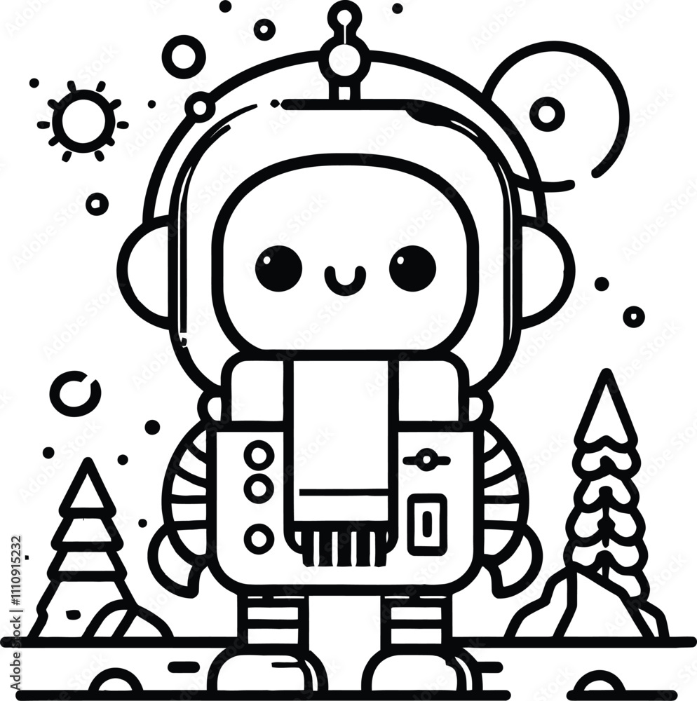 Frosty Bots Winter Robot Coloring Adventures, Snowy Gears Fun Winter Robot Coloring Pages for Kids Frosty Bots Winter Robot Coloring Adventures, Snowy Gears Fun Winter Robot Coloring Pages for Kids