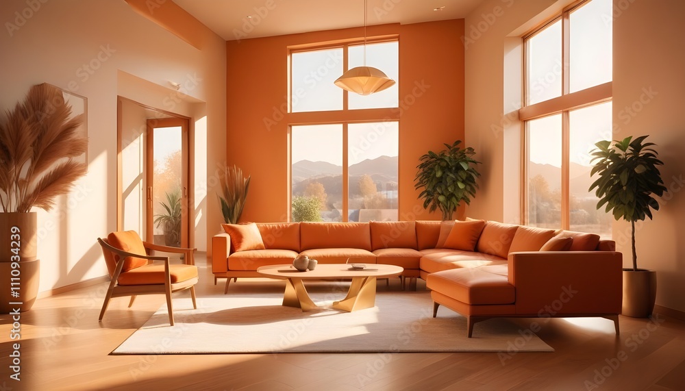 Photo interior modern design room 3D illustration Ultra HD realistic Photo interior modern design room 3D illustration Ultra HD realistic