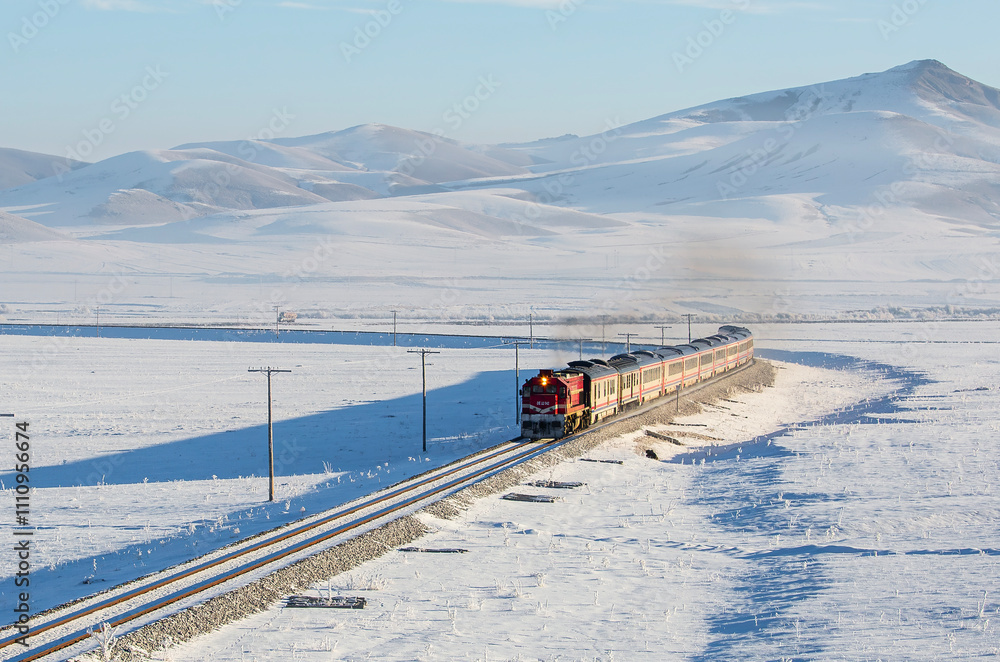 Ankara-Kars (Diesel Train) Eastern Express train wagons details, Türkiye