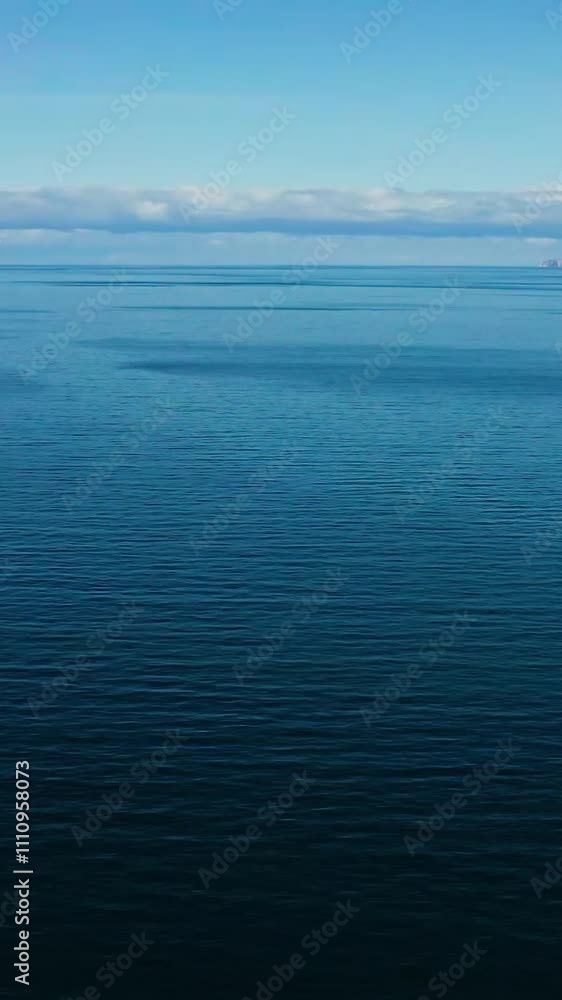 Aerial view of lake during autumn Aerial view of lake during autumn