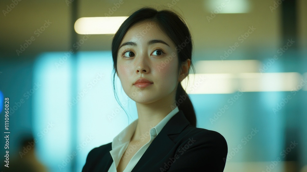Fototapeta premium Professional Woman in Office Environment