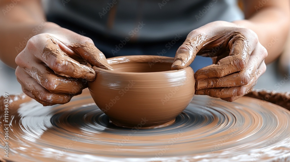 Hands Shaping Clay: A Potter's Passion Hands Shaping Clay: A Potter's Passion