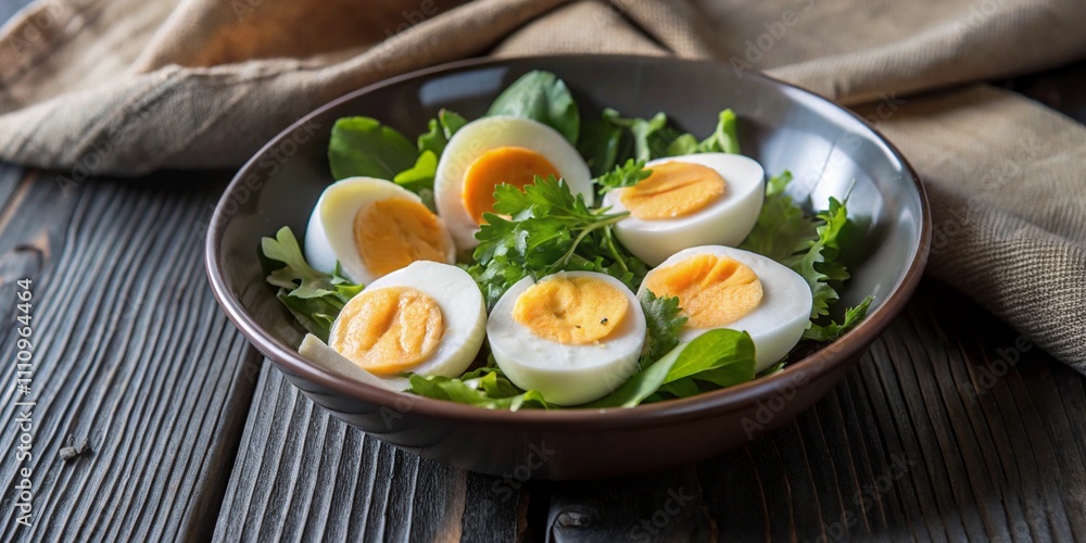 A bowl of boiled eggs on the table, healthy nutritious food. A bowl of boiled eggs on the table, healthy nutritious food.