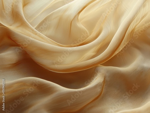A soft beige abstract fabric image with open space. 