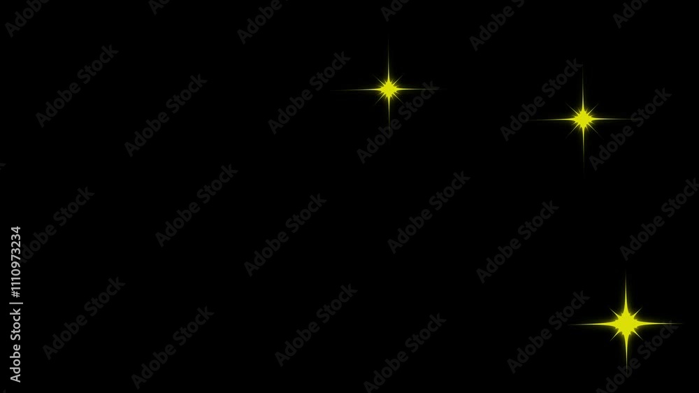 Sparkle Star, Twinkle star golden glitter sparkle, white cartoon, flat, vector, doodles style stars blinking, glitter on black screen background, night sky. Glowing Sparkle Stars on 4K animation Sparkle Star, Twinkle star golden glitter sparkle, white cartoon, flat, vector, doodles style stars blinking, glitter on black screen background, night sky. Glowing Sparkle Stars on 4K animation