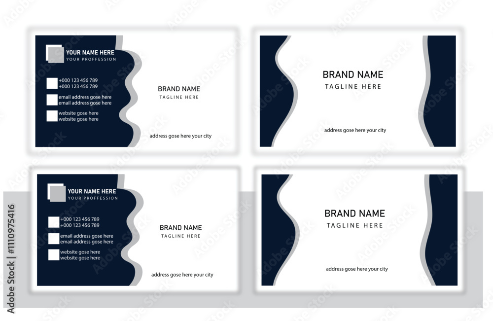 Unique business card design Unique business card design