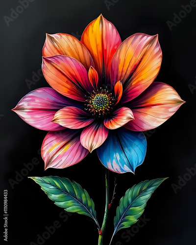 The flowers that bloom are so beautiful with various colors