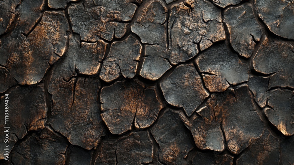 Cracked and Weathered Metal Texture