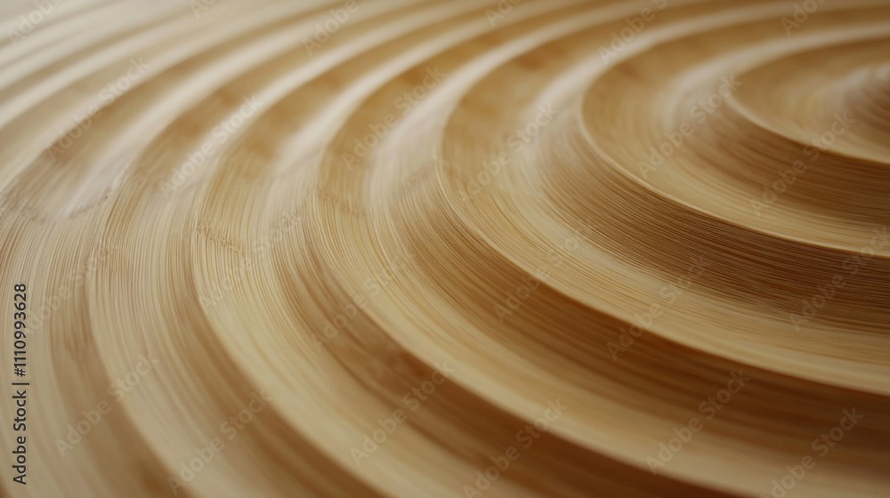 Abstract Circular Pattern on a Wooden Surface Abstract Circular Pattern on a Wooden Surface