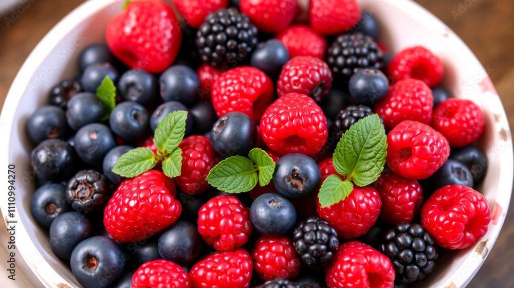 raspberries and blueberries raspberries and blueberries