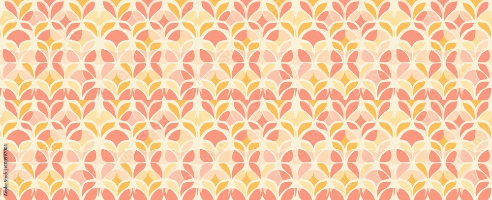 seamless pattern of Abstract floral pattern pink yellow pastel spring seamless background design seamless pattern of Abstract floral pattern pink yellow pastel spring seamless background design