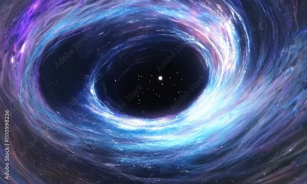 Cosmic Vortex: A mesmerizing journey into the heart of a black hole, swirling nebulae and distant stars. Cosmic Vortex: A mesmerizing journey into the heart of a black hole, swirling nebulae and distant stars.