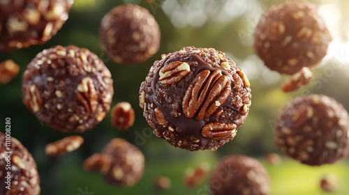 candy with nuts photo