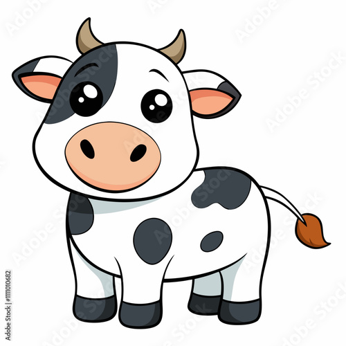 funny cow cartoon