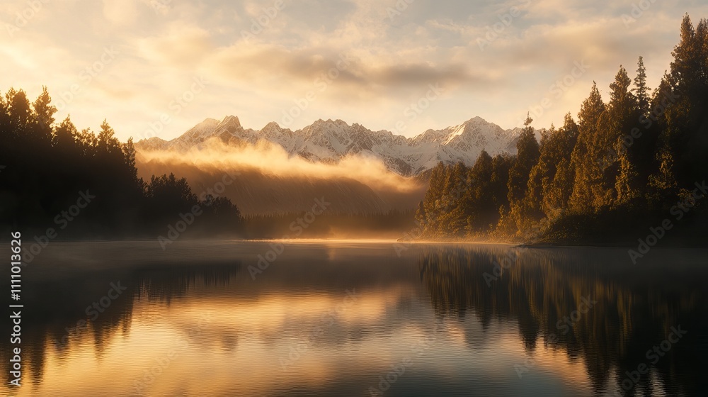 Foggy Morning in the Forest Scenic Nature Photography Foggy Morning in the Forest Scenic Nature Photography