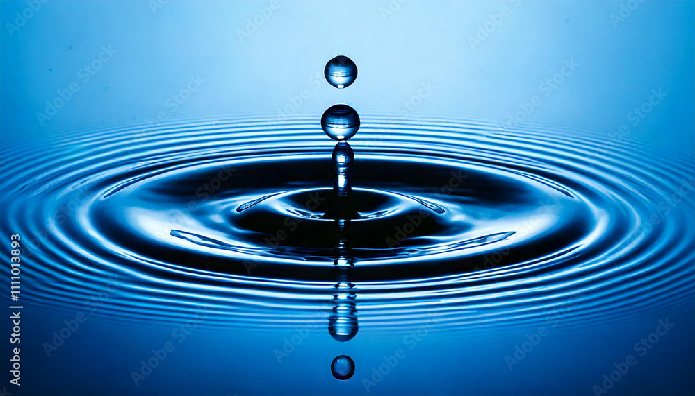An abstract photo of water droplets forming a perfect ripple pattern on a calm surface.
An abstract photo of water droplets forming a perfect ripple pattern on a calm surface.