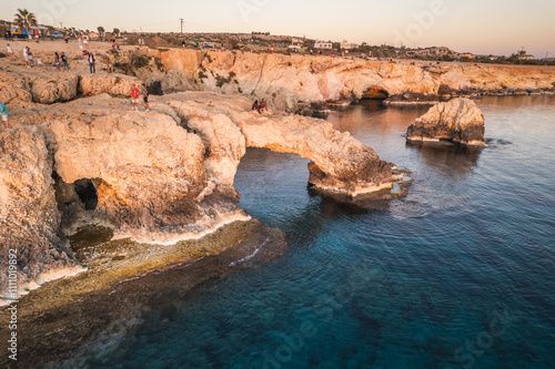 Sunset Over Natural Arch