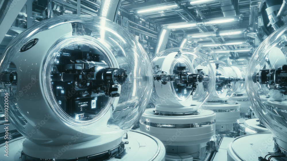 Industrial technology concept. Factory automation. INDUSTRY 4.0 Industrial technology concept. Factory automation. INDUSTRY 4.0