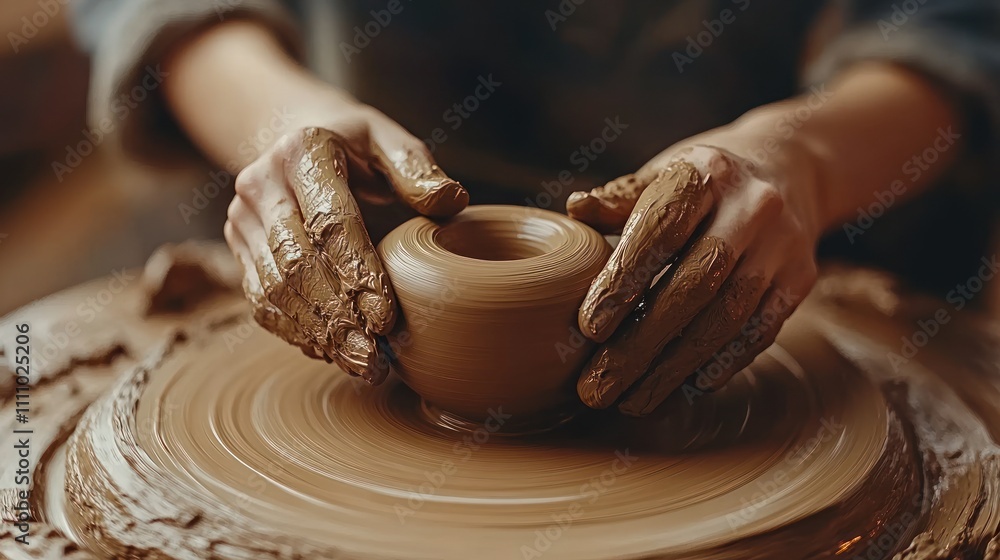 The Potter's Hands: Shaping Clay into Art The Potter's Hands: Shaping Clay into Art