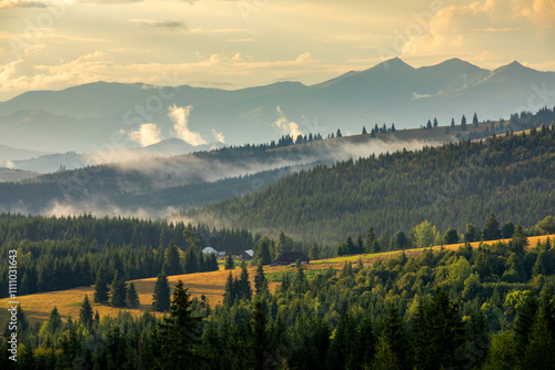 Obraz na płótnie Calimani Mountains - Transylvania, Romania w salonie