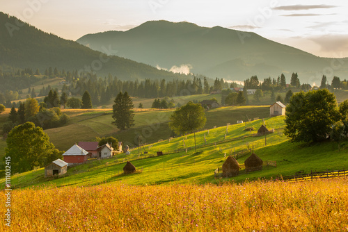 Obraz na płótnie Calimani Mountains - Transylvania, Romania w salonie