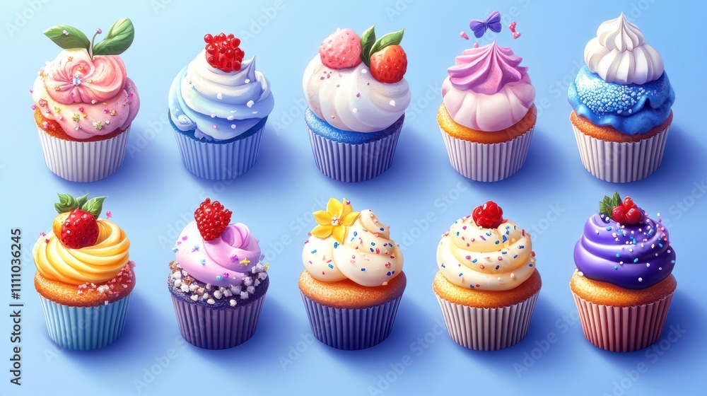 Delightful Dozen: A Collection of Exquisite Cupcakes Delightful Dozen: A Collection of Exquisite Cupcakes