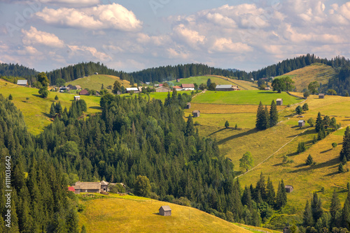 Obraz na płótnie Bucovina - Scenic Region in Romania w salonie