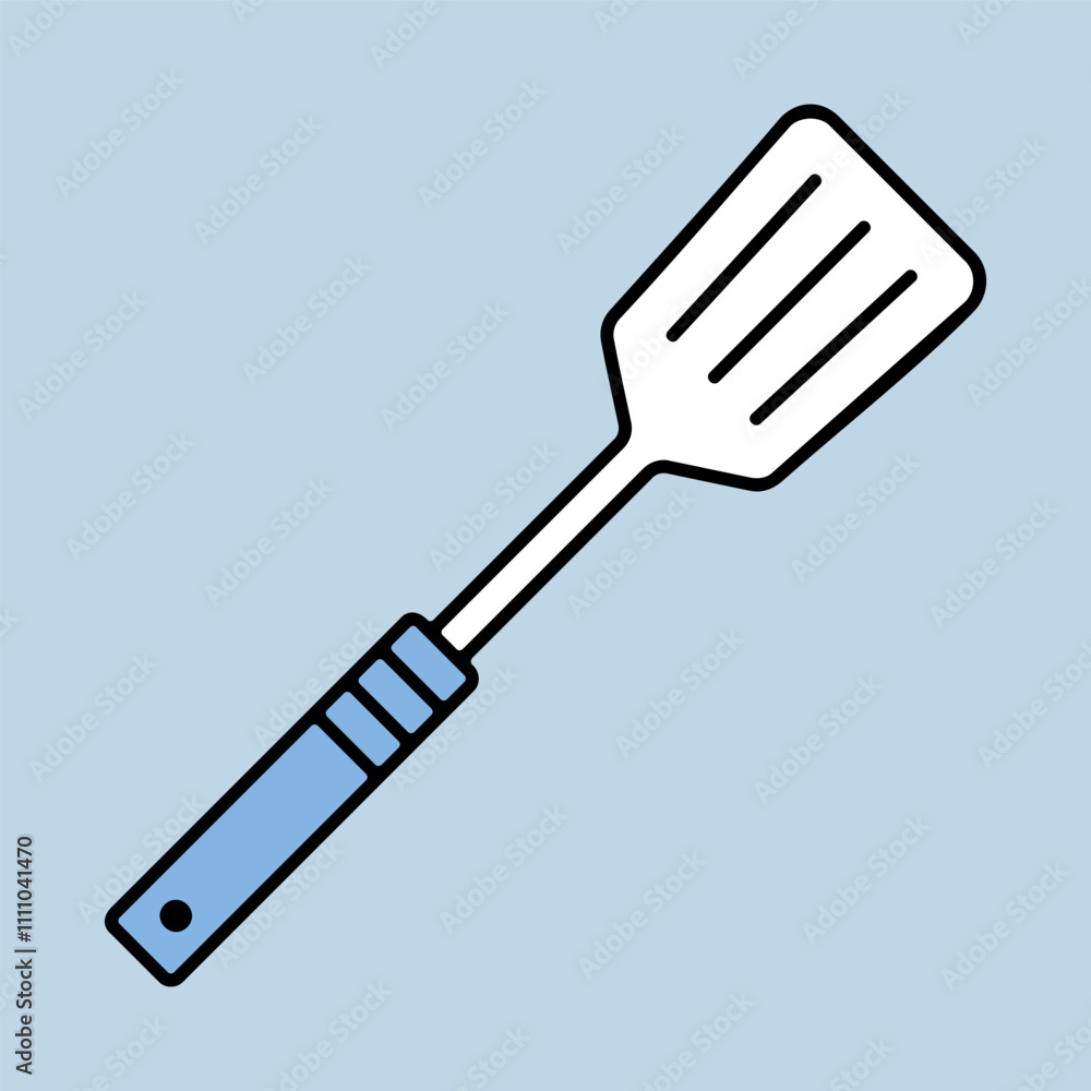 Kitchen spatula vector icon. Kitchen appliance Kitchen spatula vector icon. Kitchen appliance