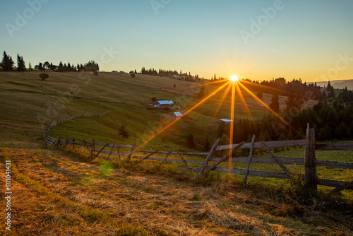 Obraz na płótnie Calimani Mountains - Transylvania, Romania w salonie