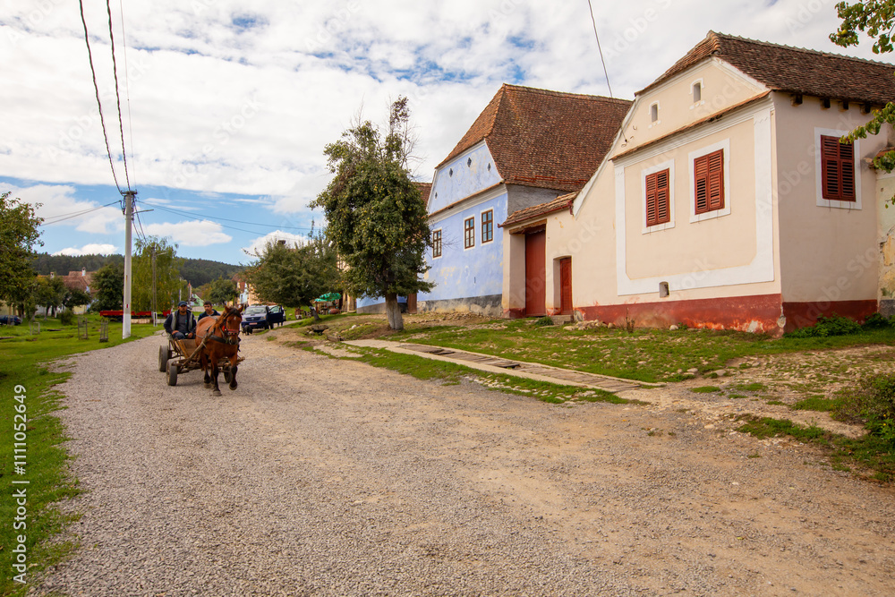 Viscri - Traditional Village in Transylvania, Romania