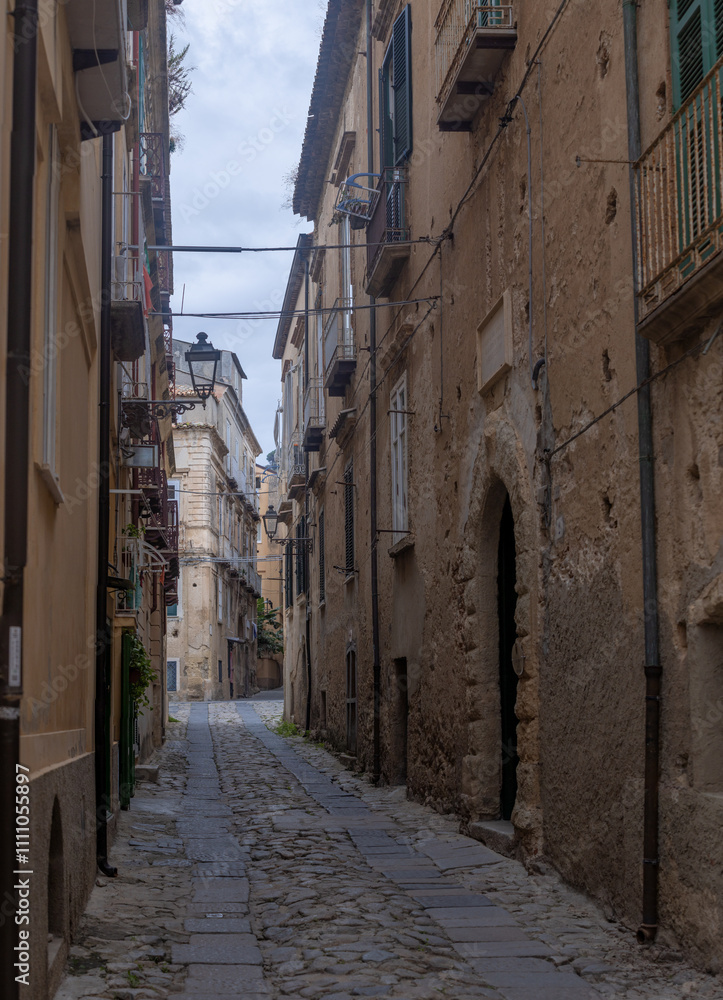 Fototapeta premium various views of the province of Calabria Italy, Calabria, Italy, volcano Stromboli, Tropea, tourism, vacation, travel, tourism, tourist office, adventure